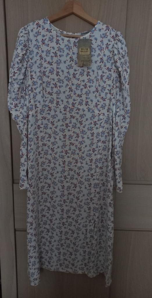 Nieuwe viscose jurk Dorothy Perkins, Kleding | Dames, Jurken, Nieuw, Maat 42/44 (L), Overige kleuren, Onder de knie, Ophalen of Verzenden