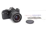 Pentax MX zwart 35mm film SLR + Sigma 28-70mm lens + bat CLA, Verzenden, Refurbished, Spiegelreflex, Pentax