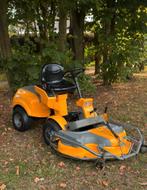 STIGA PARK EXCELLENT 16/ COMBI PRO 110 CM MAAIDEK ZITMAAIER, Cirkelmaaier, Ophalen of Verzenden, Zo goed als nieuw, Benzine-grasmaaier