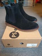 PS Poelman Jacob chelsea boots zwart suede maat 43 NIEUW, Zwart, Nieuw, Ophalen of Verzenden, Boots