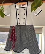 Koksjurkje maat 128, Kinderen en Baby's, Kinderkleding | Maat 128, Ophalen of Verzenden, Zo goed als nieuw, Jongen of Meisje