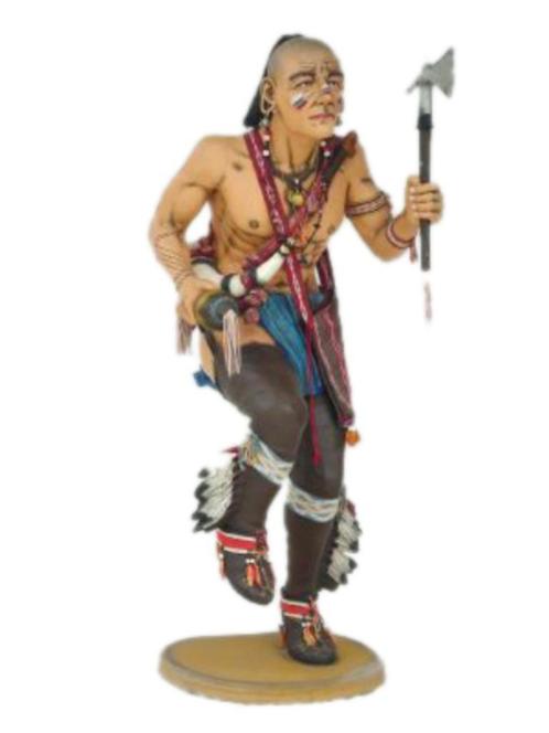Indian Rain Dance beeld – Indiaan Hoogte 175 cm, Verzamelen, Beelden en Beeldjes, Nieuw, Dier, Ophalen
