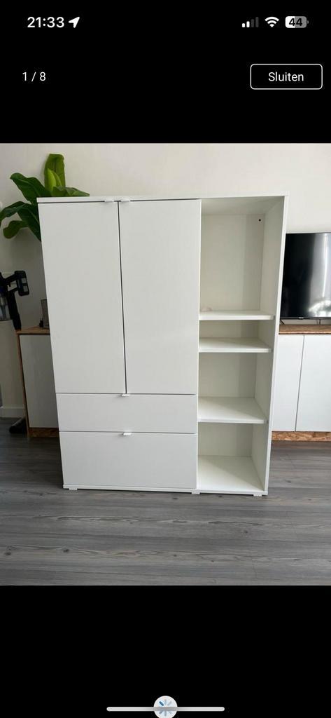 Vihals kast kledingkast boekenkast opbergkast 105 x 140 x 37, Huis en Inrichting, Kasten | Kledingkasten, Zo goed als nieuw, 100 tot 150 cm