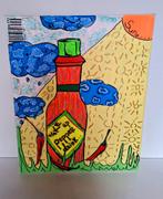 Kunst: Wake Up Pepperdrink (tabasco)
40x50 cm, Ophalen of Verzenden