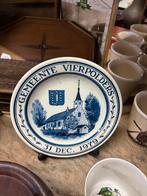 Vierpolders Gedenkbord 31 Dec 1979, Ophalen