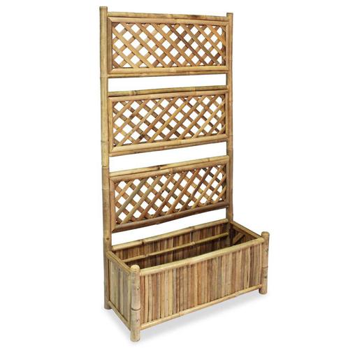 Plantenbak verhoogd met rek 70 cm €68, Tuin en Terras, Bloembakken en Plantenbakken, Nieuw, Ophalen of Verzenden