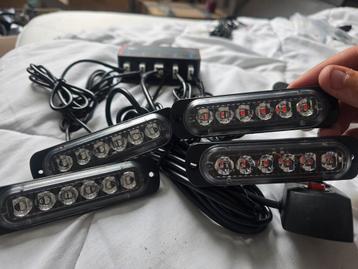 4x Led flitsers  beschikbaar voor biedingen