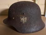 Duitse helm uit tweede wereldoorlog (gevonden Vierlingsbeek), Verzamelen, Militaria | Tweede Wereldoorlog, Ophalen of Verzenden
