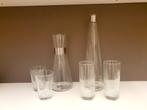 Rosendahl karaf set (2 karaffen, 4 glazen), Glas of Glazen, Ophalen of Verzenden, Effen, Glas
