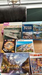 8 puzzels helemaal compleet van 500 tot 3000 stukjes, Hobby en Vrije tijd, Denksport en Puzzels, Ophalen of Verzenden, Meer dan 1500 stukjes
