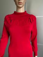 K16 Anna Scott maat 36/38 fijn-gebreide jurk jurkje rood, Kleding | Dames, Anna Scott, Ophalen of Verzenden, Zo goed als nieuw