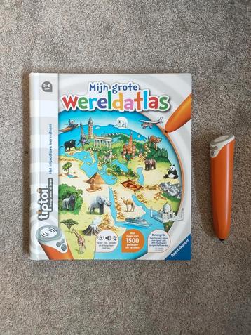 Tip Toi Wereldatlas inclusief pen!  beschikbaar voor biedingen