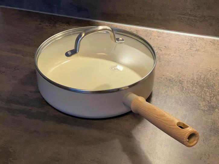 Greenchef Stoofpan, Huis en Inrichting, Keuken | Potten en Pannen, Gebruikt, Koekenpan of Braadpan, Ophalen of Verzenden