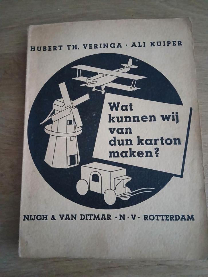 Wat kunnen wij van dun karton maken?, Antiek en Kunst, Antiek | Boeken en Bijbels, Ophalen of Verzenden