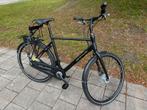 Batavus Fonk 7 herenfiets matzwart 28”wielen 57” frame, Ophalen, Gebruikt, Versnellingen, Batavus