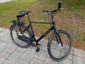 Batavus Fonk 7 herenfiets matzwart 28”wielen 57” frame beschikbaar voor biedingen