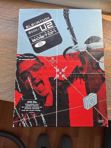 U2 dvd set uit 2001 orgineel nooit gebruikt beschikbaar voor biedingen