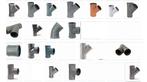 Grote hoeveelheid PVC Hulpstukken 110mm of kleiner, Ophalen, Bochten, Pvc, Nieuw