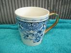 Heinen delfts blauw beker / mok  Majolica 10 cm nieuw, Keramiek, Overige typen, Nieuw, Ophalen of Verzenden