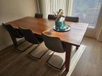 Eetkamer tafel, Huis en Inrichting, Ophalen, Gebruikt, 100 tot 150 cm, Teakhout