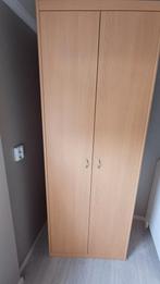 Kledingkast met hanggedeelte en legplanken, Huis en Inrichting, Kasten | Kledingkasten, Ophalen, Gebruikt, Met hangruimte, 50 tot 100 cm