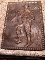 Zeldzame Padvinders Plaat op Koper - 1930, Ophalen, Gebruikt, Overige typen