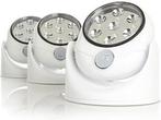 LED spot op batterijen met bewegingsmelder, Kunststof, Minder dan 50 watt, Ophalen of Verzenden, Led