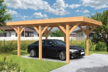 OVERKAPPING  CARPORT AANBOUW  DOUGLAS ROBUUST beschikbaar voor biedingen