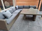 Loungeset, Tuin en Terras, Tuinsets en Loungesets, Ophalen, Zo goed als nieuw, Kunststof, Bank