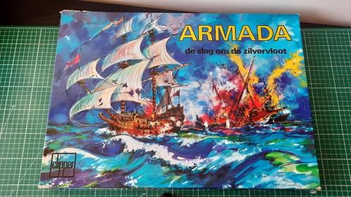 Armada: De slag om de zilvervloot, Hobby en Vrije tijd, Gezelschapsspellen | Bordspellen, Gebruikt, Een of twee spelers, Drie of vier spelers