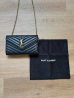 Ysl tas zwart leer, Ophalen of Verzenden, Gebruikt, Zwart, Schoudertasje