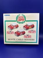Corgi Mini Cooper Monte Carlo set, Hobby en Vrije tijd, Modelauto's | 1:43, Ophalen of Verzenden, Zo goed als nieuw, Auto, Corgi