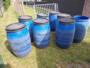Regenton (8stuks) beschikbaar voor biedingen