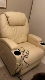 Elektrische Relaxstoel met massage functie, Ophalen, Zo goed als nieuw, 75 tot 100 cm, Metaal