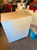 Te koop: 3x IKEA Malm ladekast – Wit, Huis en Inrichting, Kasten | Ladekasten, Ophalen, Gebruikt, 50 tot 100 cm, Minder dan 100 cm