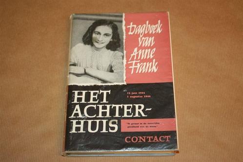 Het Achterhuis - Anne Frank - Oude druk met omslag 1959 !!, Boeken, Geschiedenis | Vaderland, Gelezen, Ophalen of Verzenden
