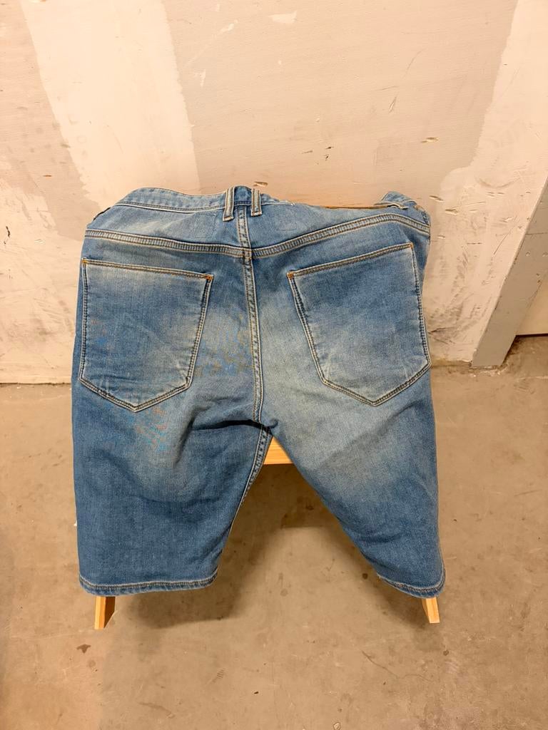 Chasin jeans korte(origineel kort) blauwe broek maat M, Verzenden, Zo goed als nieuw, Blauw, W33 - W34 (confectie 48/50)