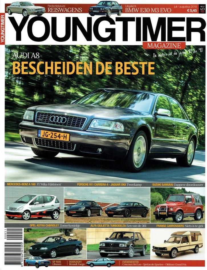 Youngtimer Magazine 2018 nr. 51 (o.a. Suzuki Samurai), Boeken, Auto's | Folders en Tijdschriften, Gelezen, Algemeen, Verzenden