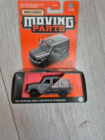 matchbox moving parts mercedess-benz g580 with eq beschikbaar voor biedingen