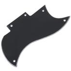 Sg slagplaat pickguard gibson style 5-gaats 3-laags zwart, Muziek en Instrumenten, Moku Custom Guitars, Nieuw, 4613CB, Ophalen of Verzenden