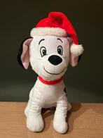 Leuke Dalmatiër kerst knuffel Disney 30cm, Ophalen of Verzenden, Zo goed als nieuw, Hond