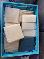 Ministeck plaatjes in vouwkrat, Hobby en Vrije tijd, Ministeck, Ophalen, Gebruikt, (Grond)plaat