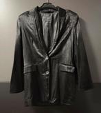 Zwarte satijnen blazer Stradivarius - Maat S, Zwart, Ophalen of Verzenden, Jasje, Maat 36 (S)