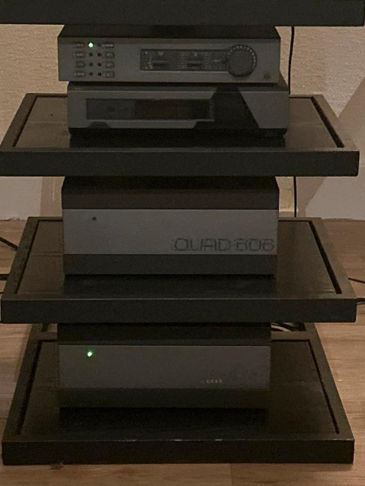 Quad 606 33/34/scetper, Audio, Tv en Foto, Versterkers en Receivers, Gebruikt, Stereo, 120 watt of meer, Overige merken, Ophalen