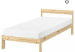 Houten Ikea logeerbed zonder matras, Huis en Inrichting, Ophalen, 90 cm, Grenen, Zo goed als nieuw