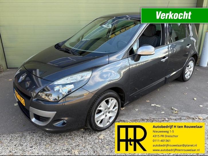 Renault SCENIC 1.6 Parisienne E85, Auto's, Renault, Bedrijf, Scénic, ABS, Airbags, Airconditioning, Bluetooth, Boordcomputer, Centrale vergrendeling