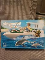 Playmobil Family Fun Speedboot met Dolfijnen (6981), Ophalen, Zo goed als nieuw, Een of twee spelers, Reisspel