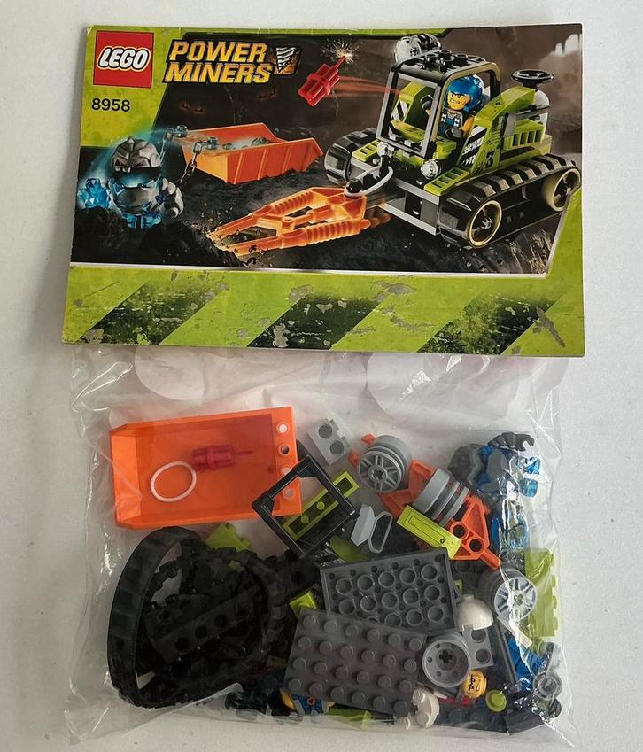 Lego Power Miners 8958 - Granietkraker (compleet), Kinderen en Baby's, Speelgoed | Duplo en Lego, Gebruikt, Lego, Complete set