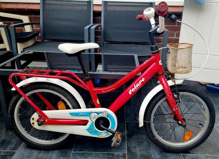 Volare meisjesfiets 16 inch, Fietsen en Brommers, Fietsen | Kinderfietsjes, Zo goed als nieuw, 16 tot 20 inch, Ophalen