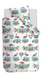 Dekbedovertrek Kinderdekbedovertrek Flamingo Beddinghouse, Meisje, Wit, Dekbedovertrek, Nieuw